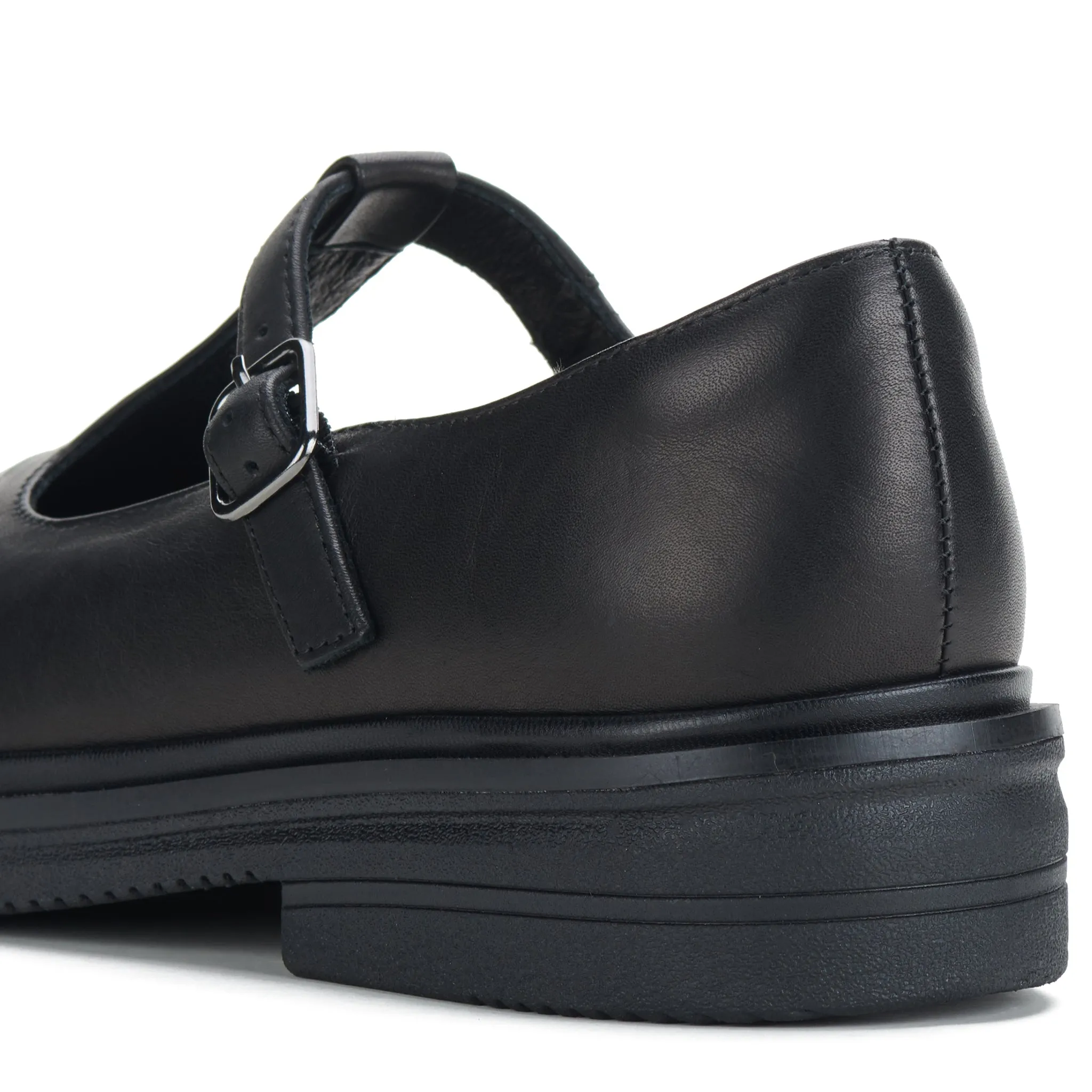 Rollie T-Bar Loafer Rise All Black