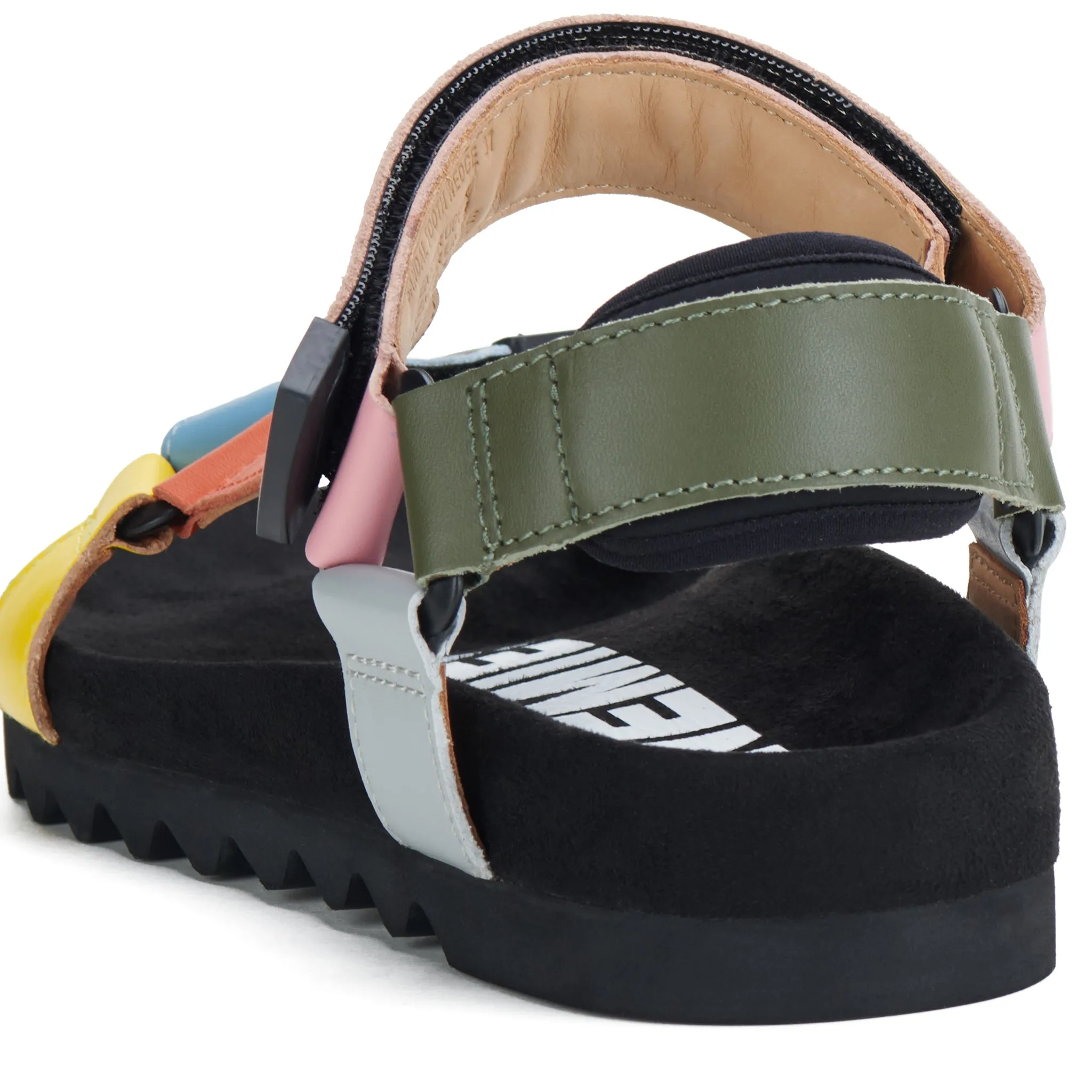 Rollie Tooth Wedge Sandal Citrus Splash
