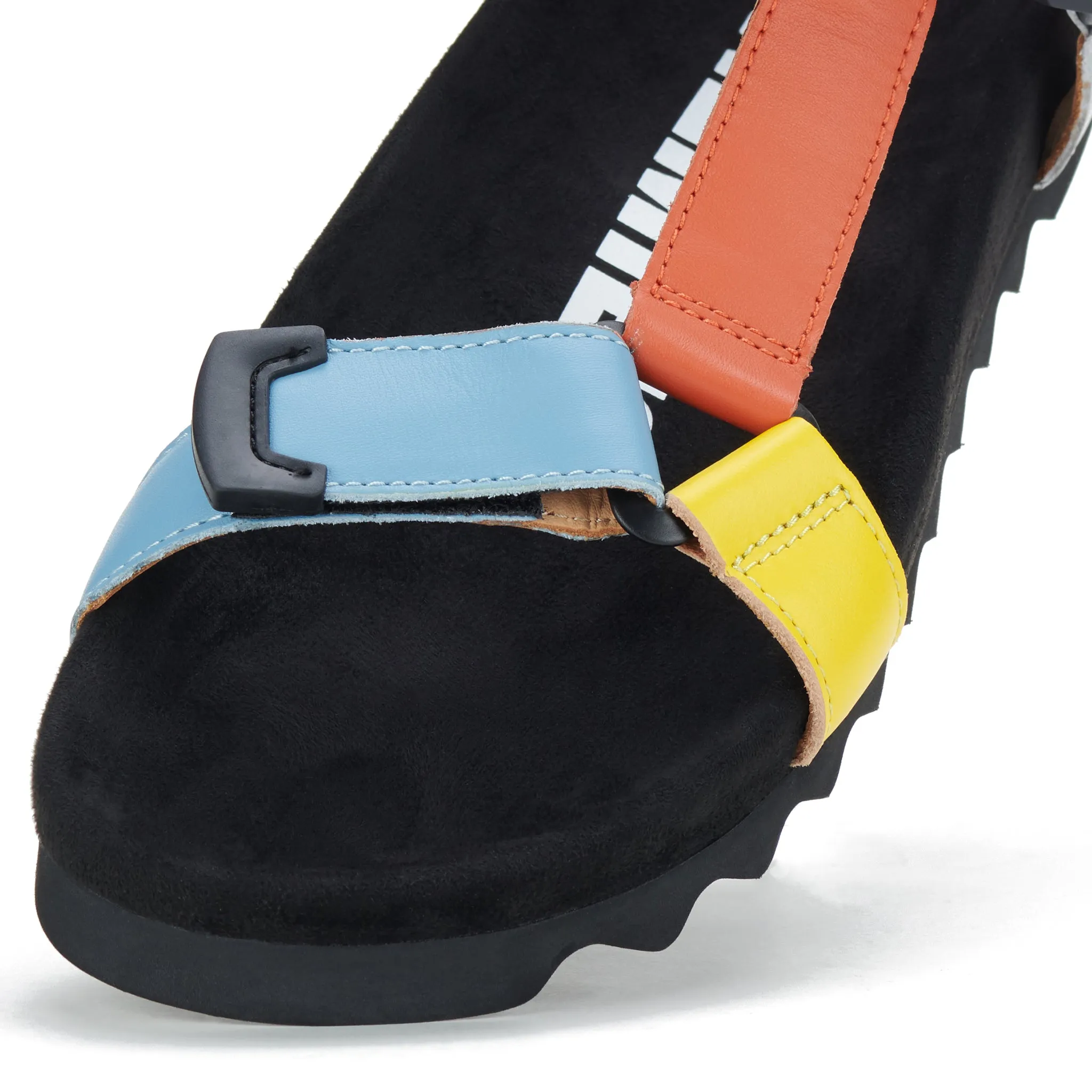 Rollie Tooth Wedge Sandal Citrus Splash