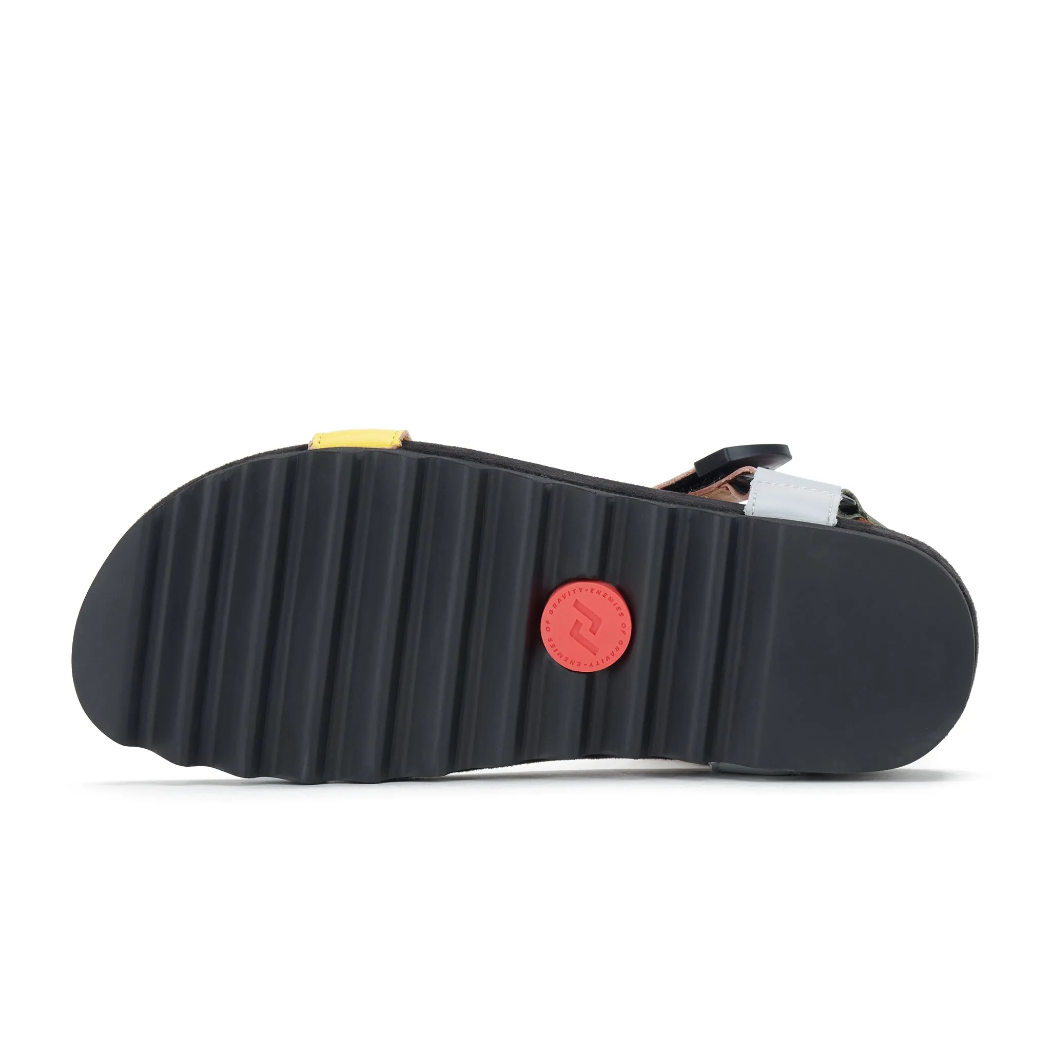 Rollie Tooth Wedge Sandal Citrus Splash