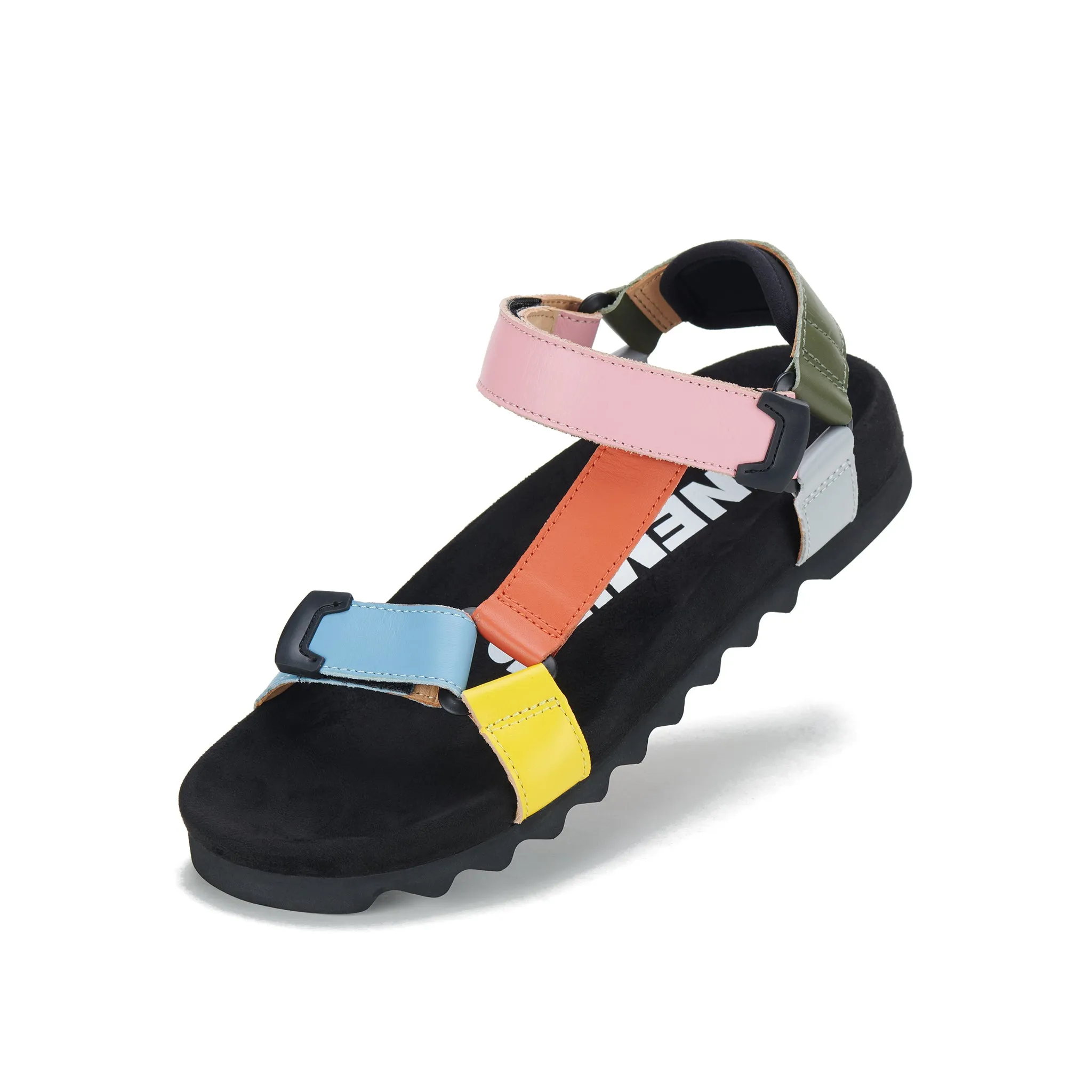 Rollie Tooth Wedge Sandal Citrus Splash