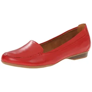 Saban Womens Solid Slip On Loafers