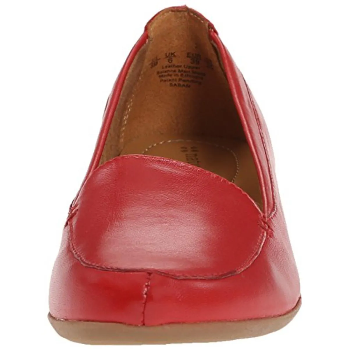 Saban Womens Solid Slip On Loafers