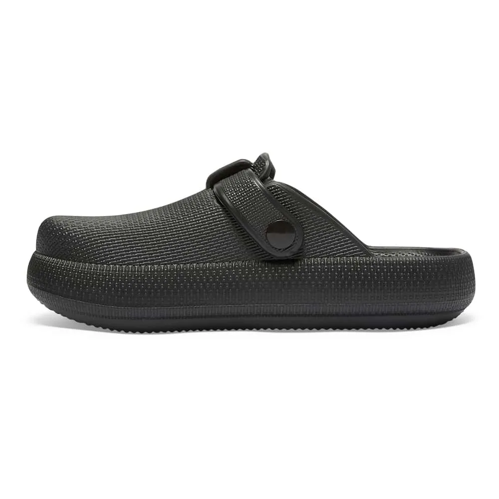 Sahara Flat in Black On Black