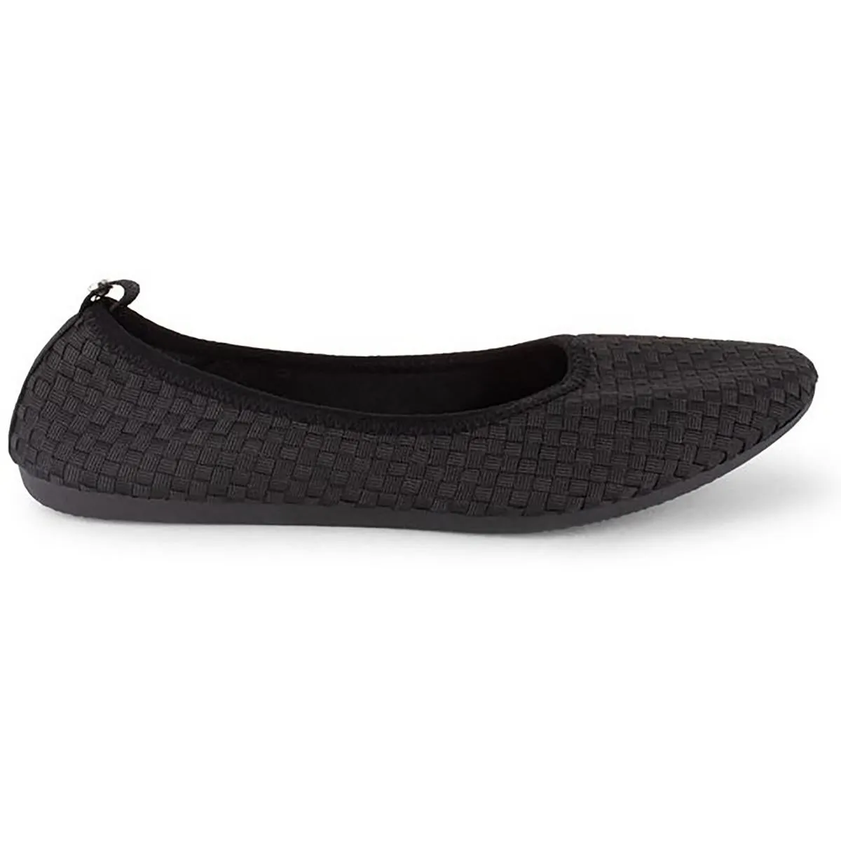 SAUNTER Womens Woven Man Made Ballet Flats