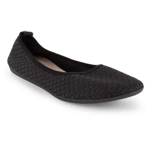 SAUNTER Womens Woven Man Made Ballet Flats