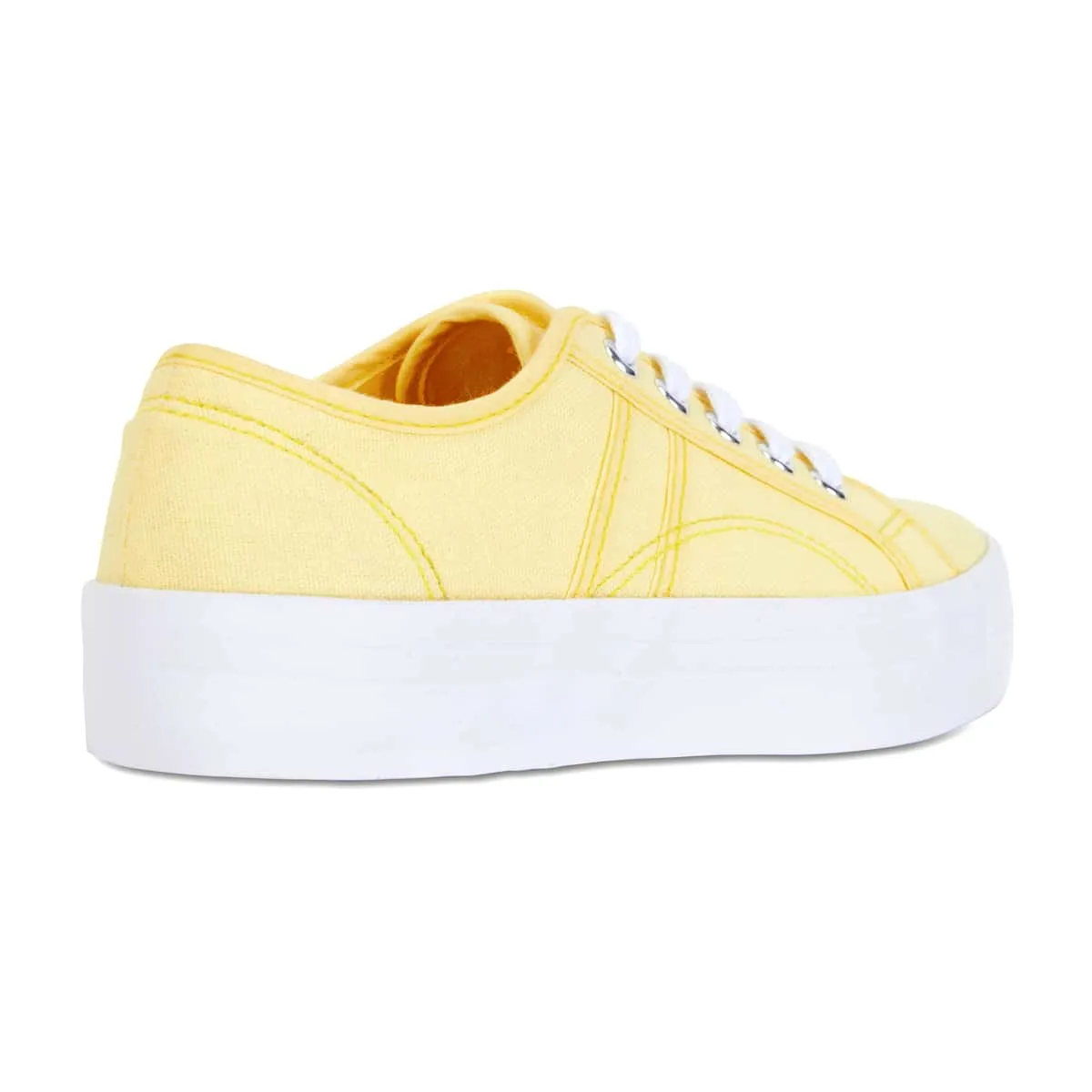 Scott Sneaker in Mustard Canvas