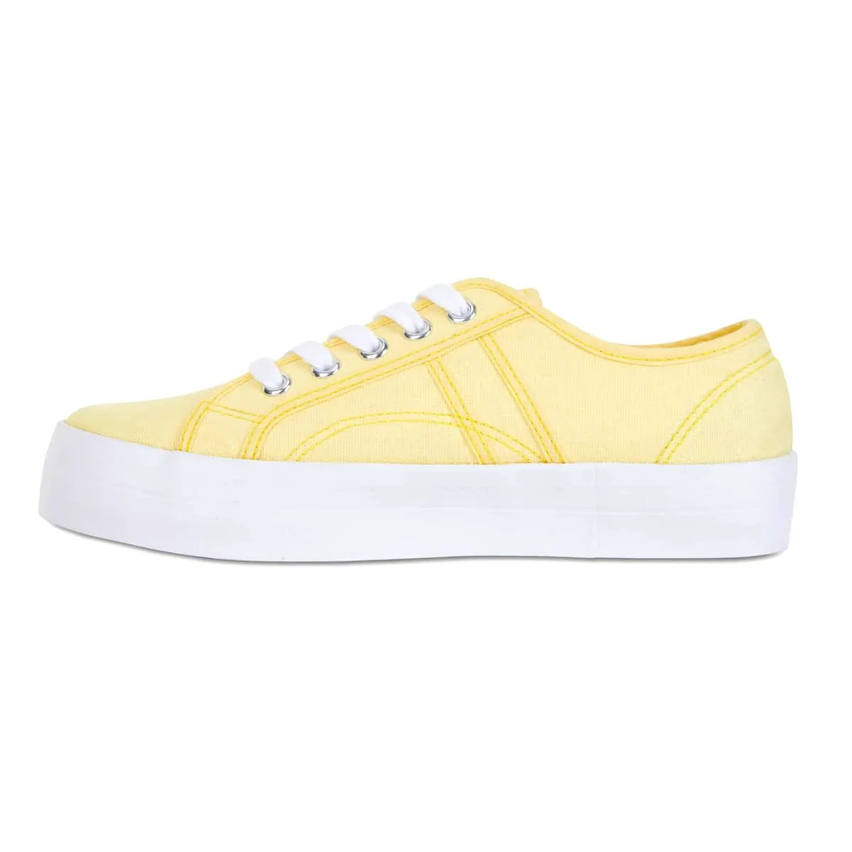 Scott Sneaker in Mustard Canvas