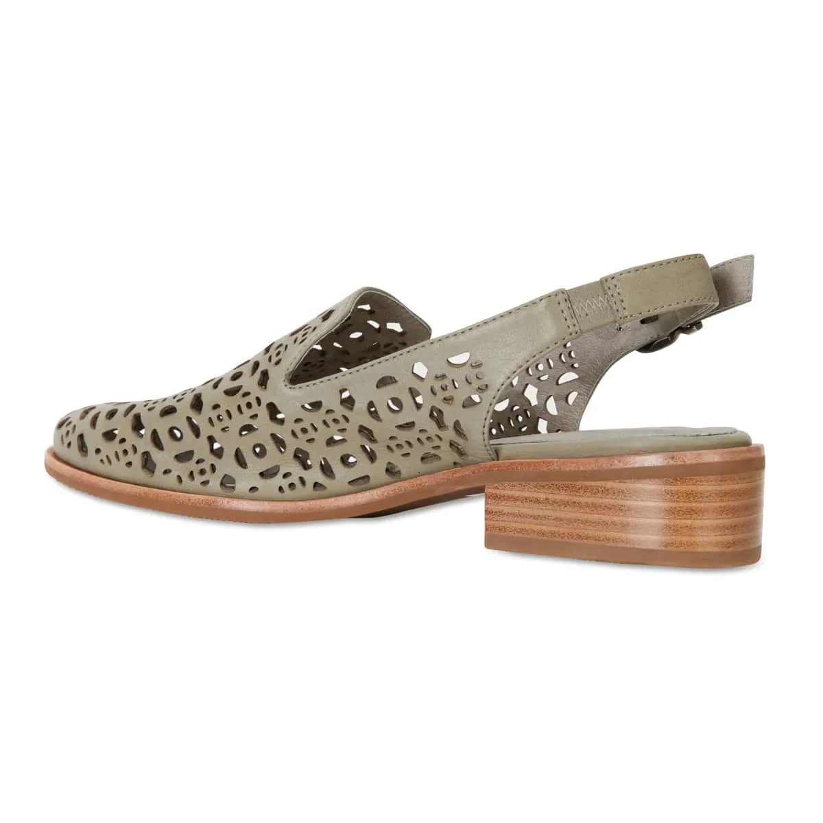 Scribe Loafer in Khaki Leather