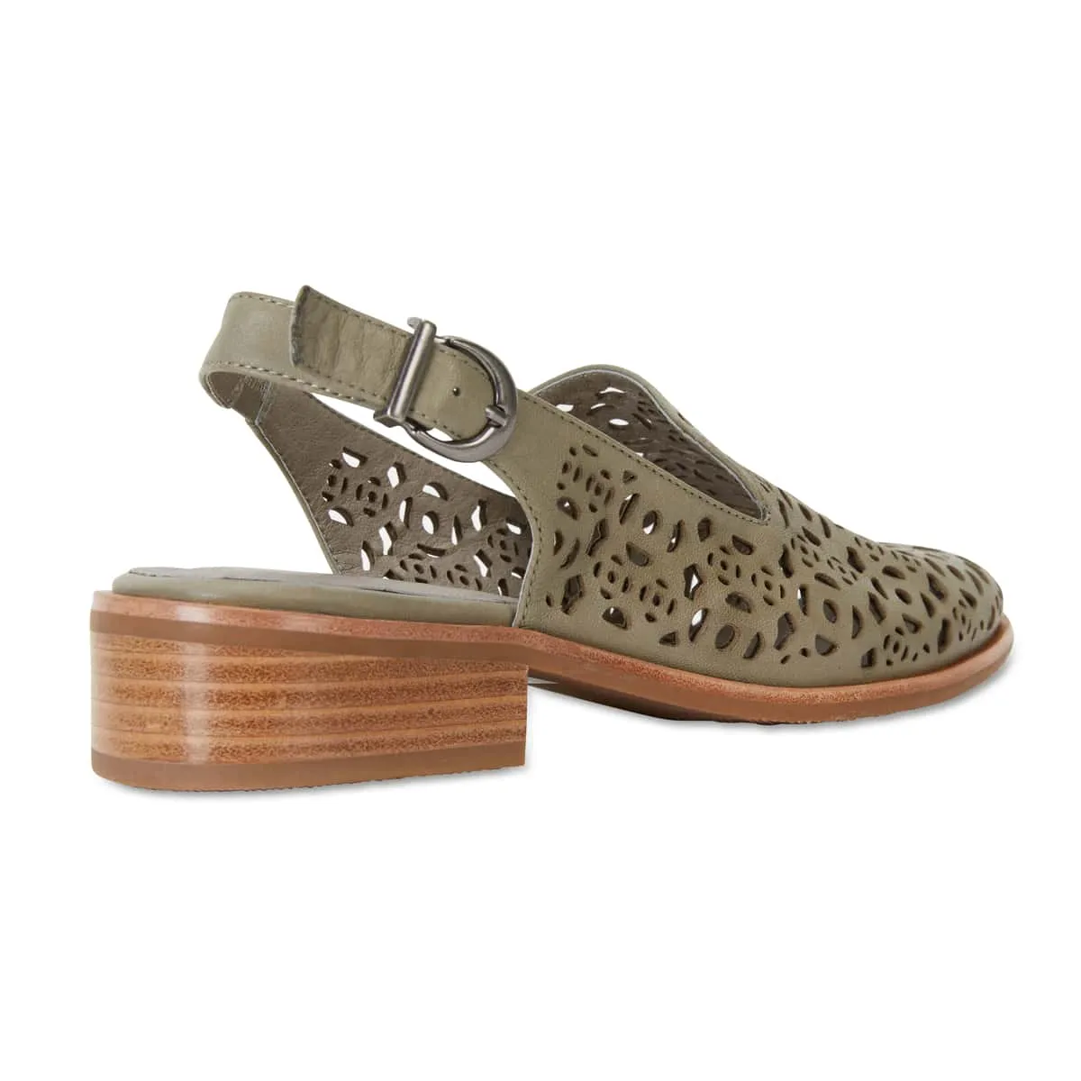 Scribe Loafer in Khaki Leather