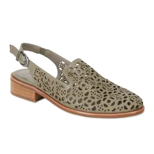 Scribe Loafer in Khaki Leather