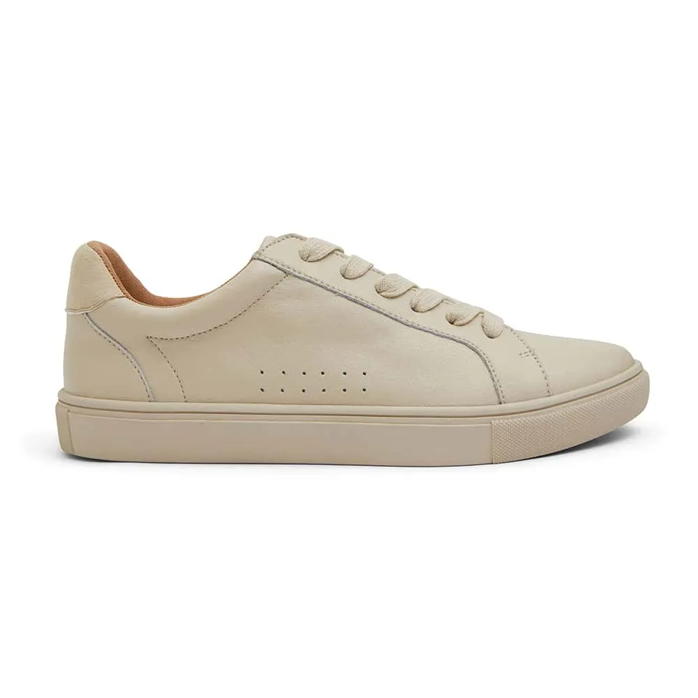 Serena Sneaker in Ivory Leather