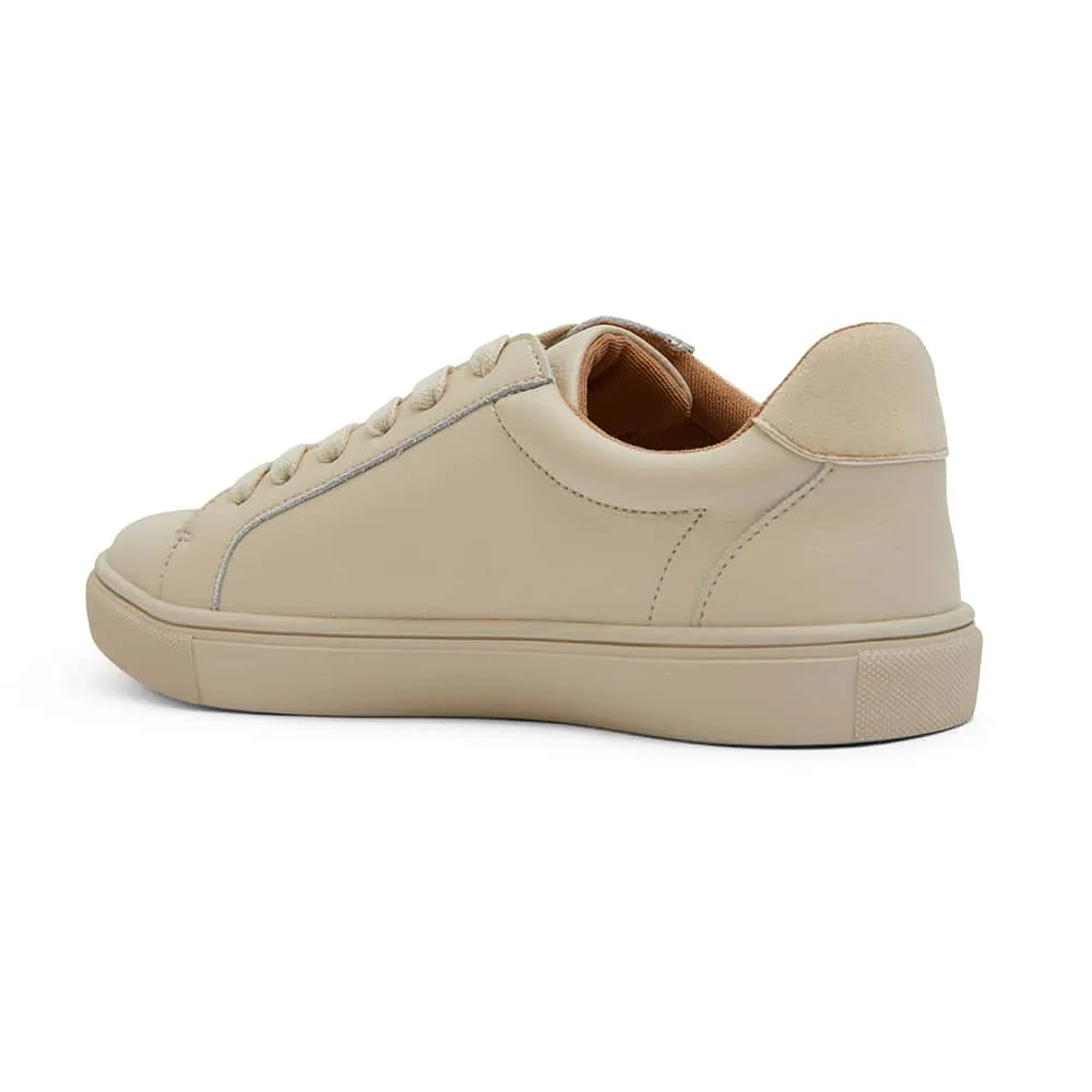 Serena Sneaker in Ivory Leather