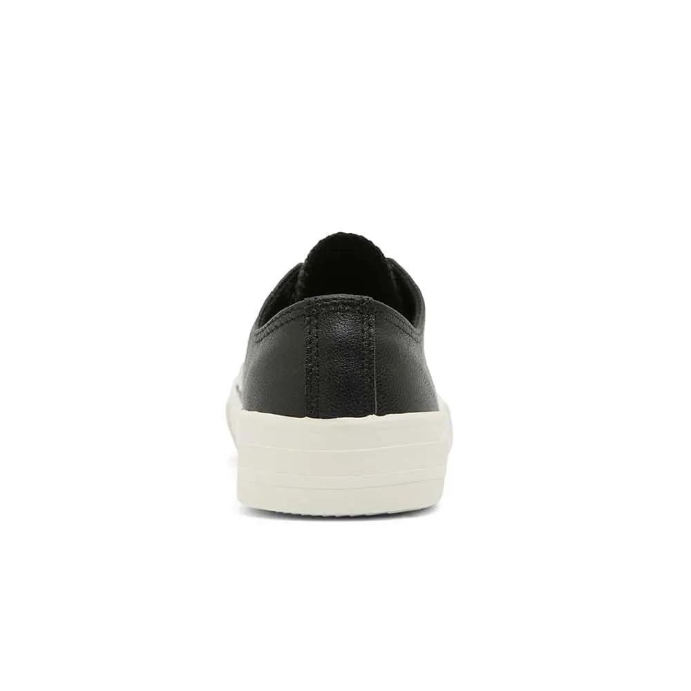 Sheldon Sneaker in Black Leather