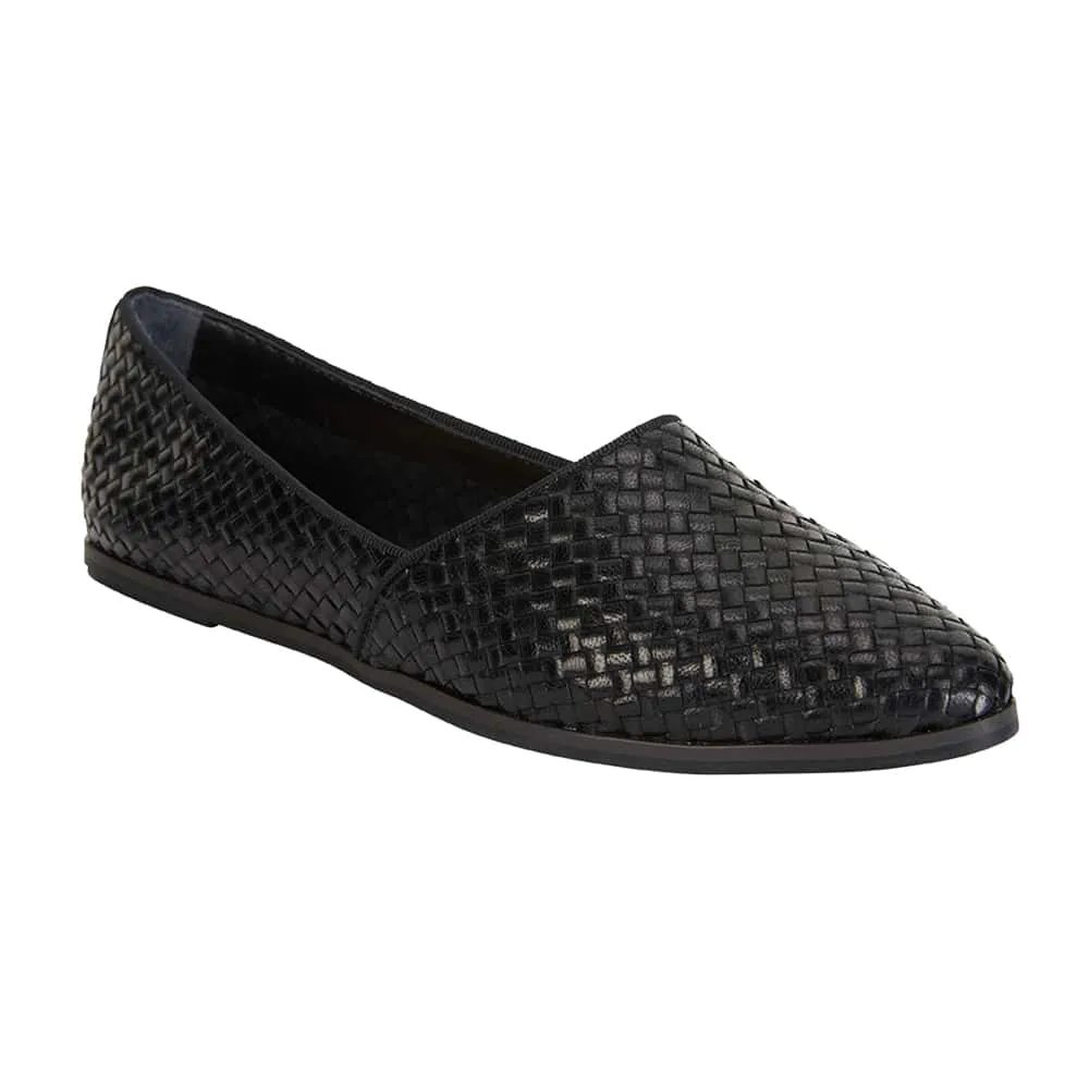 Shift Loafer in Black Leather