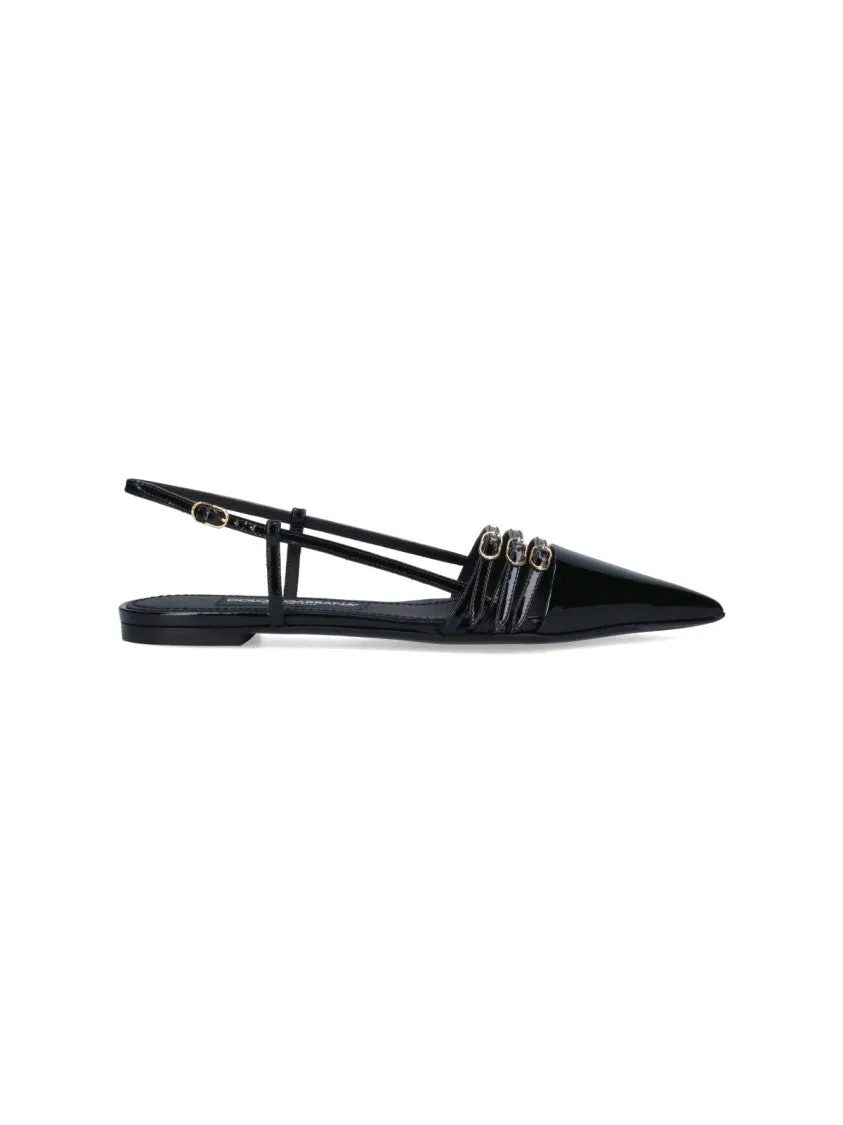Slingback Pumps  Black