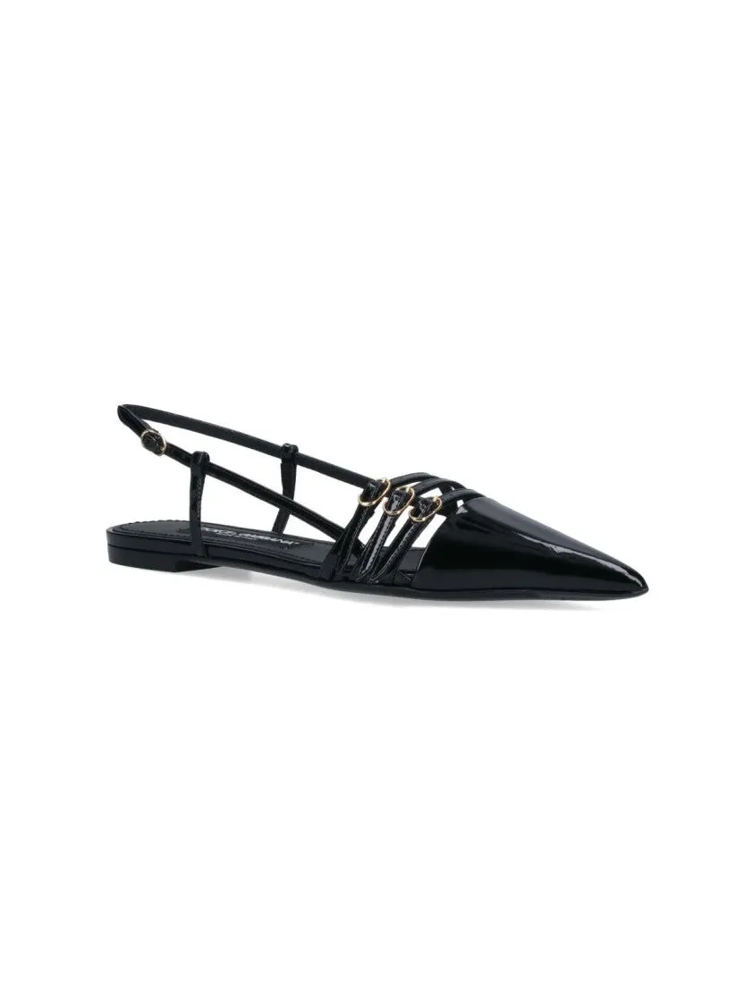 Slingback Pumps  Black