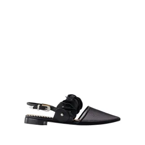 Slingbacks Aj1398 - Leather - Black