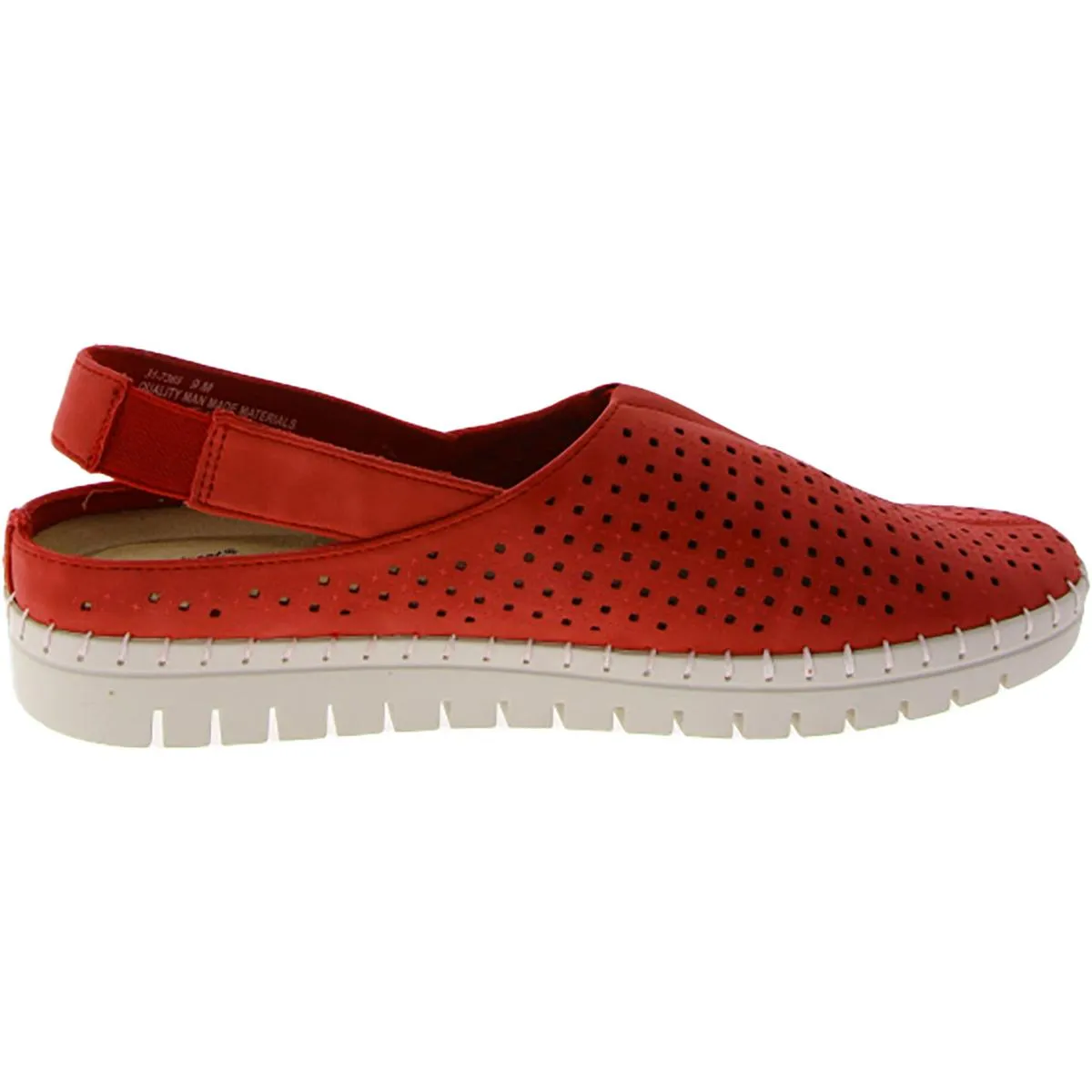 SoFresh Womens Faux Suede Slip On Slingbacks