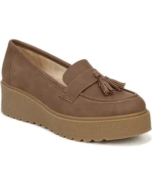 Soul Naturalizer Josie Lug Flat Women's US 9 Brown Platform Loafer Shoes ZPO1646 (Brown,9)