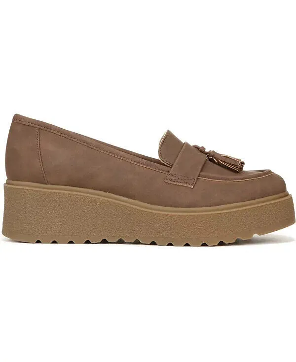Soul Naturalizer Josie Lug Flat Women's US 9 Brown Platform Loafer Shoes ZPO1646 (Brown,9)