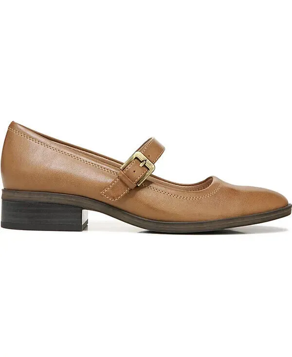 Soul Naturalizer Ramona I2184S1 Flat Women 7.5 Tan Faux Leather Mary Jane FZP409