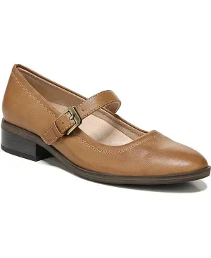 Soul Naturalizer Ramona I2184S1 Flat Women 7.5 Tan Faux Leather Mary Jane FZP409