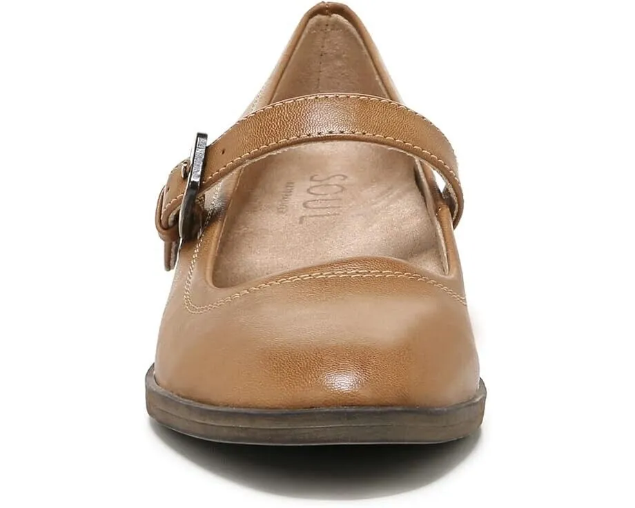 Soul Naturalizer Ramona I2184S1 Flat Women's US 11 Tan Mary Jane Shoes ZPO264 (Brown,11)