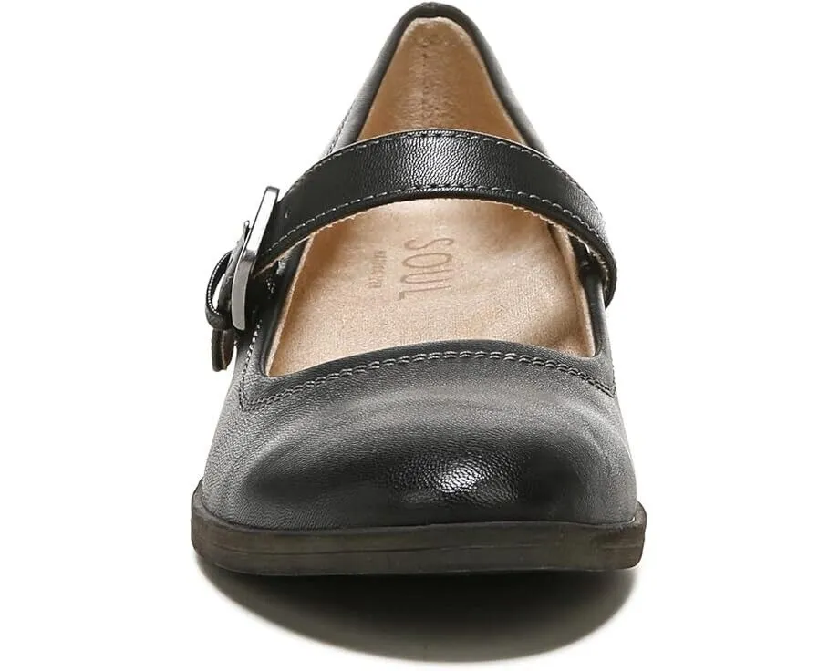 Soul Naturalizer Ramona I2184S1001 Flats Women's US 7 Black Mary Jane ZPO1620 (Black,7)