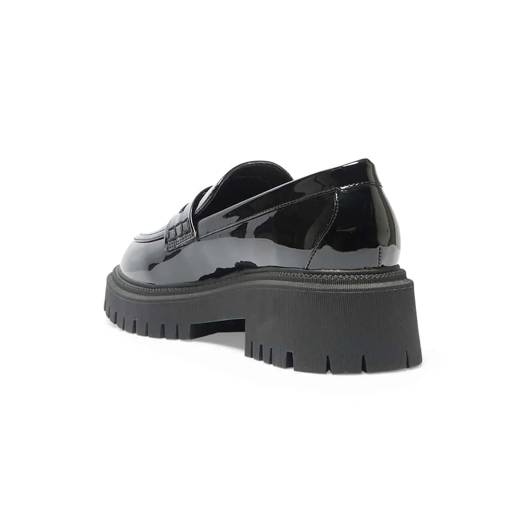 Stetson Loafer in Black Patent