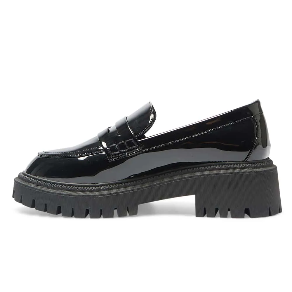 Stetson Loafer in Black Patent