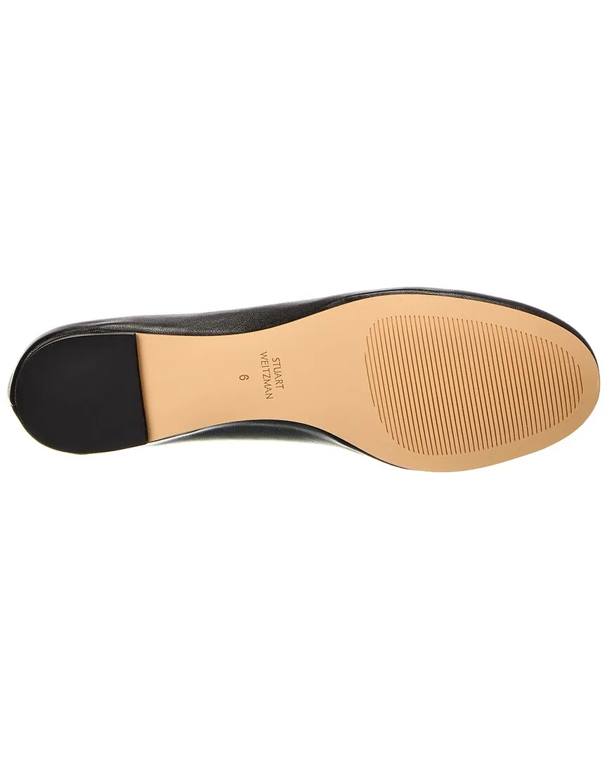 Stuart Weitzman Nadine Leather Flat