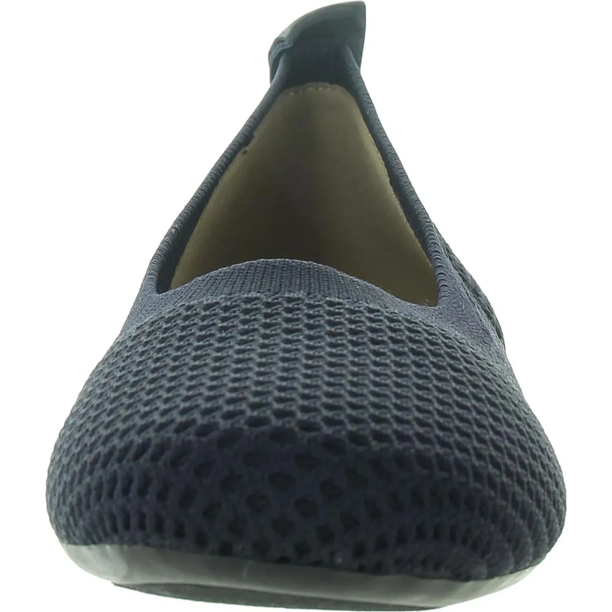Suvi Womens Padded Insole Knit Ballet Flats
