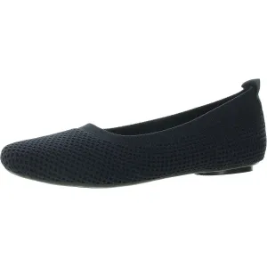 Suvi Womens Padded Insole Knit Ballet Flats
