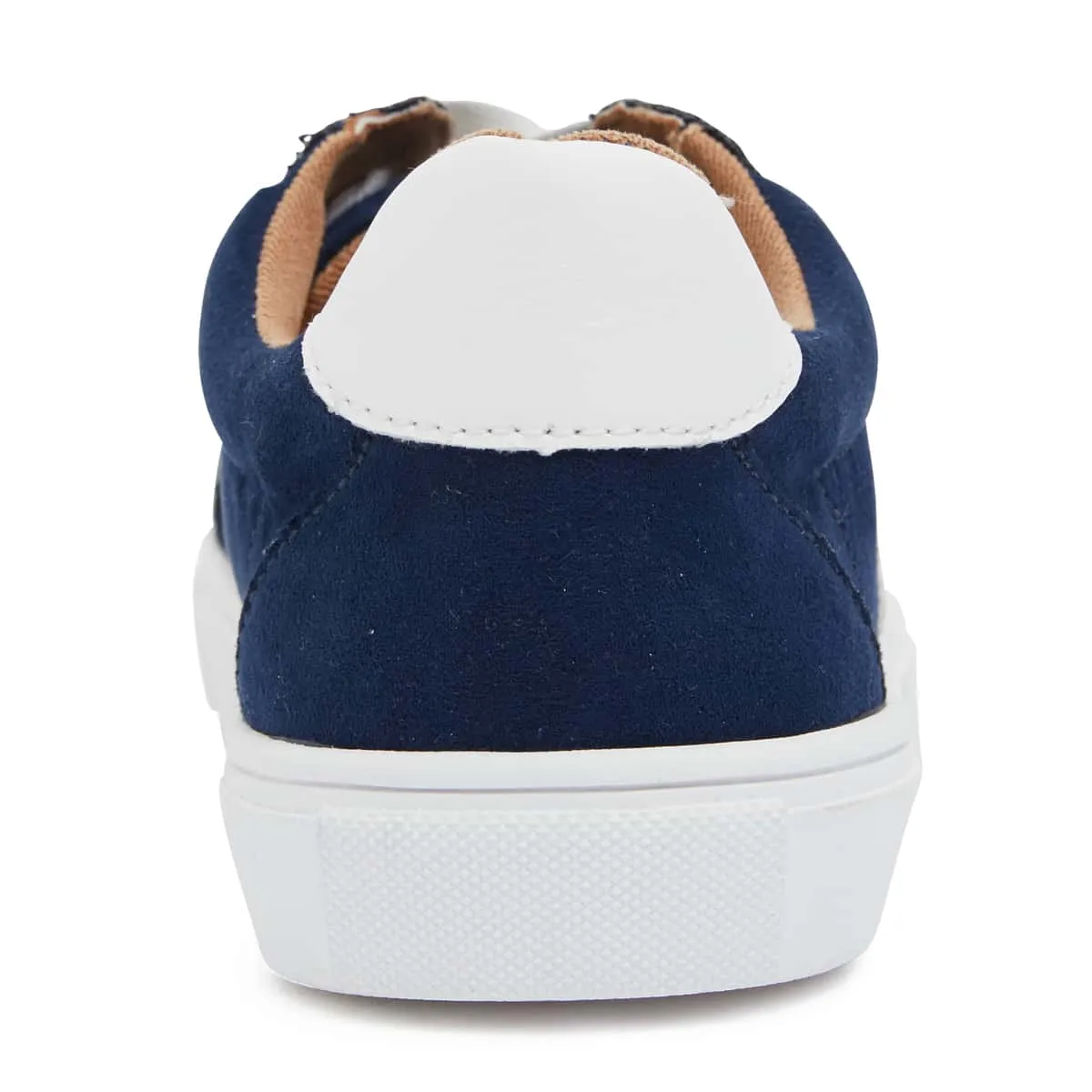 Swerve Sneaker in Navy Suede