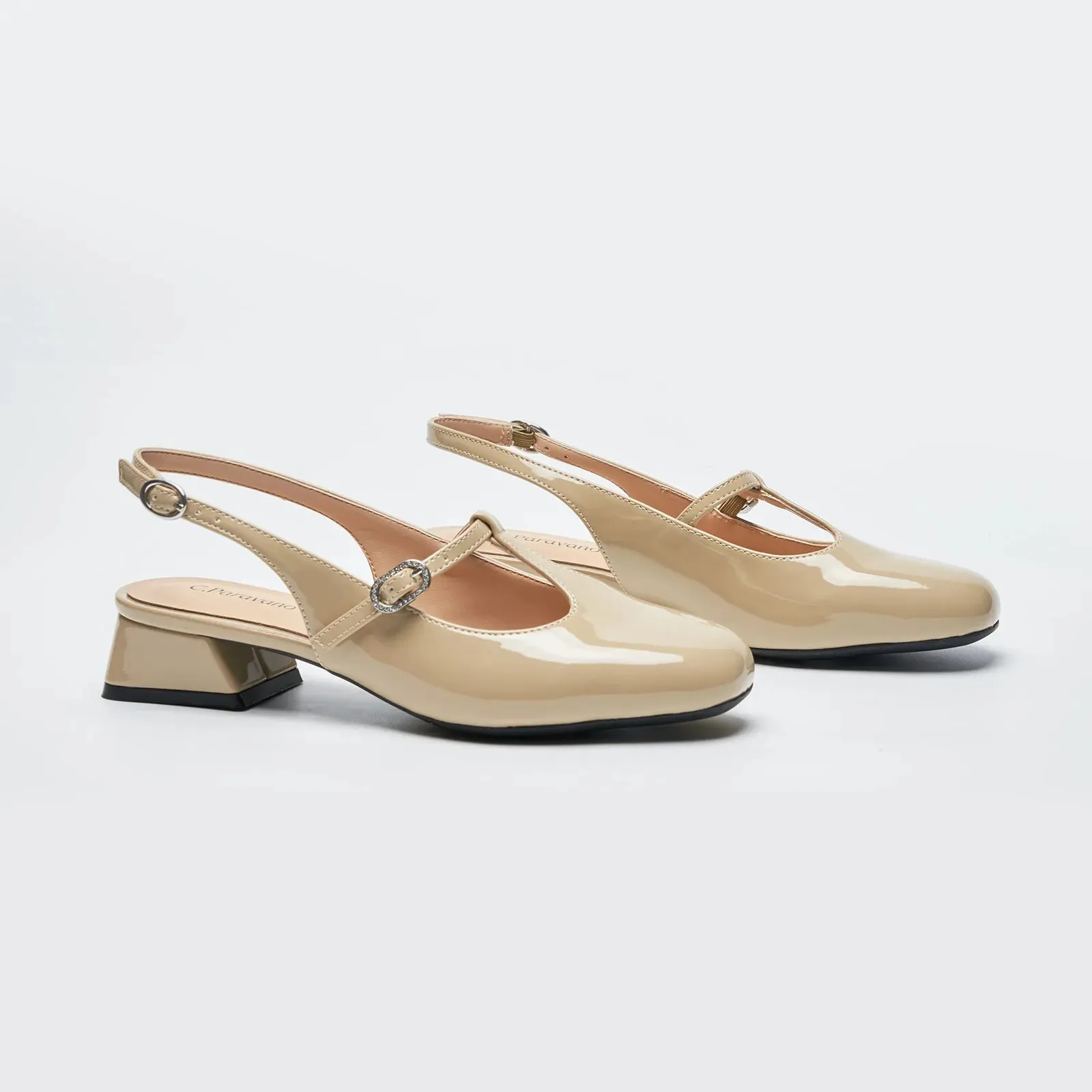 T-Strap Slingback Mary Jane (Nina)