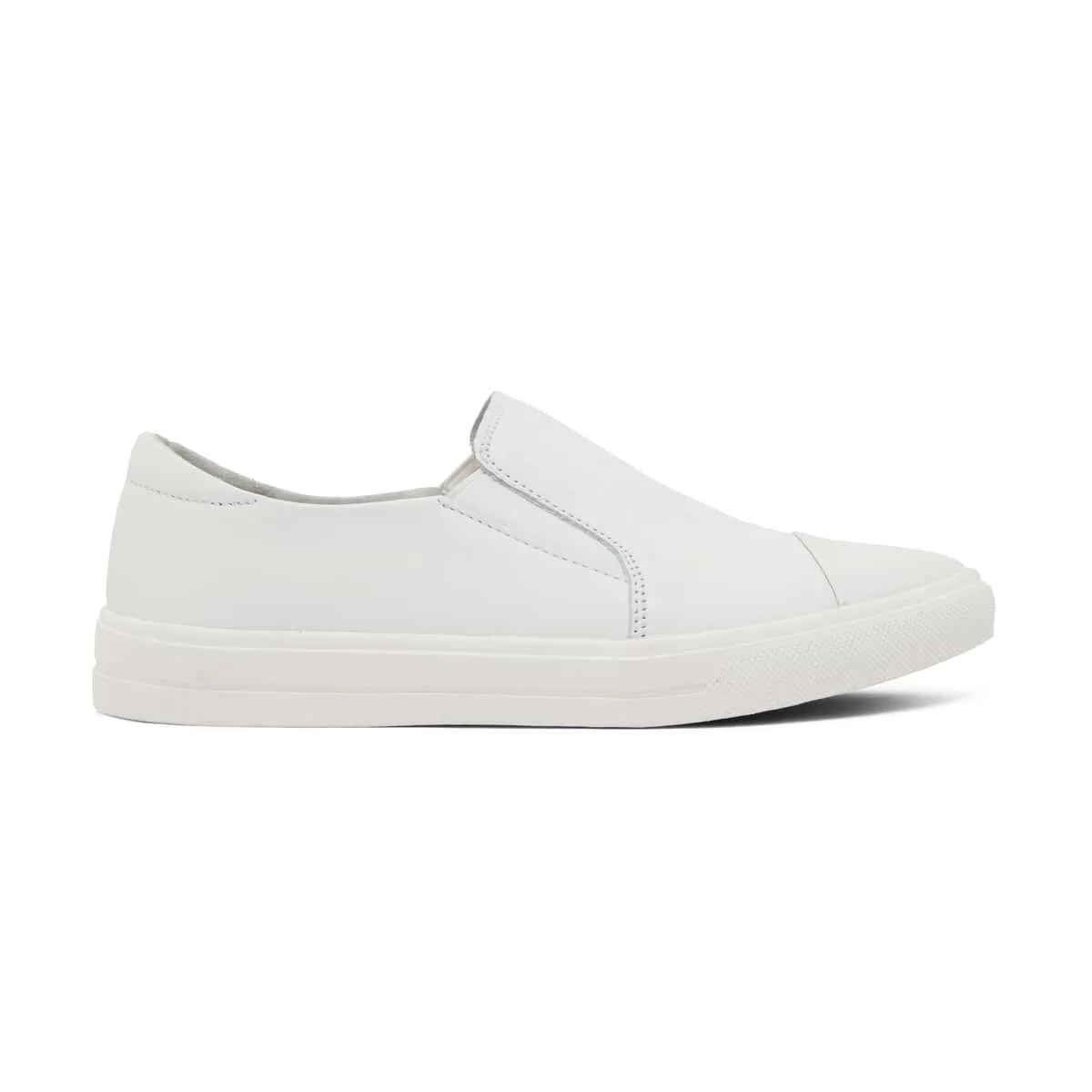 Tandem Sneaker in White Leather