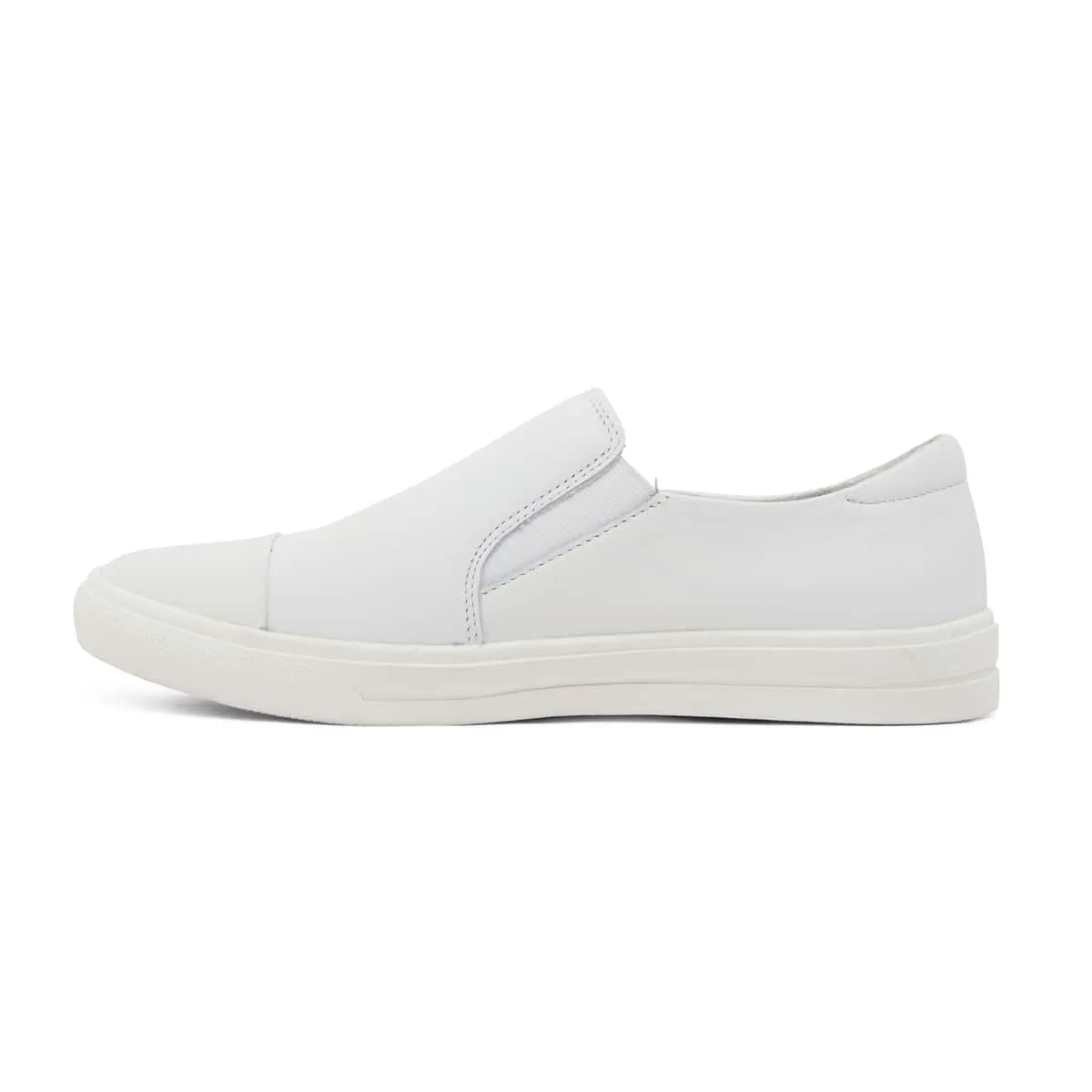 Tandem Sneaker in White Leather
