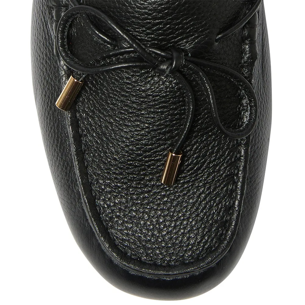 Tango Loafer in Black Leather