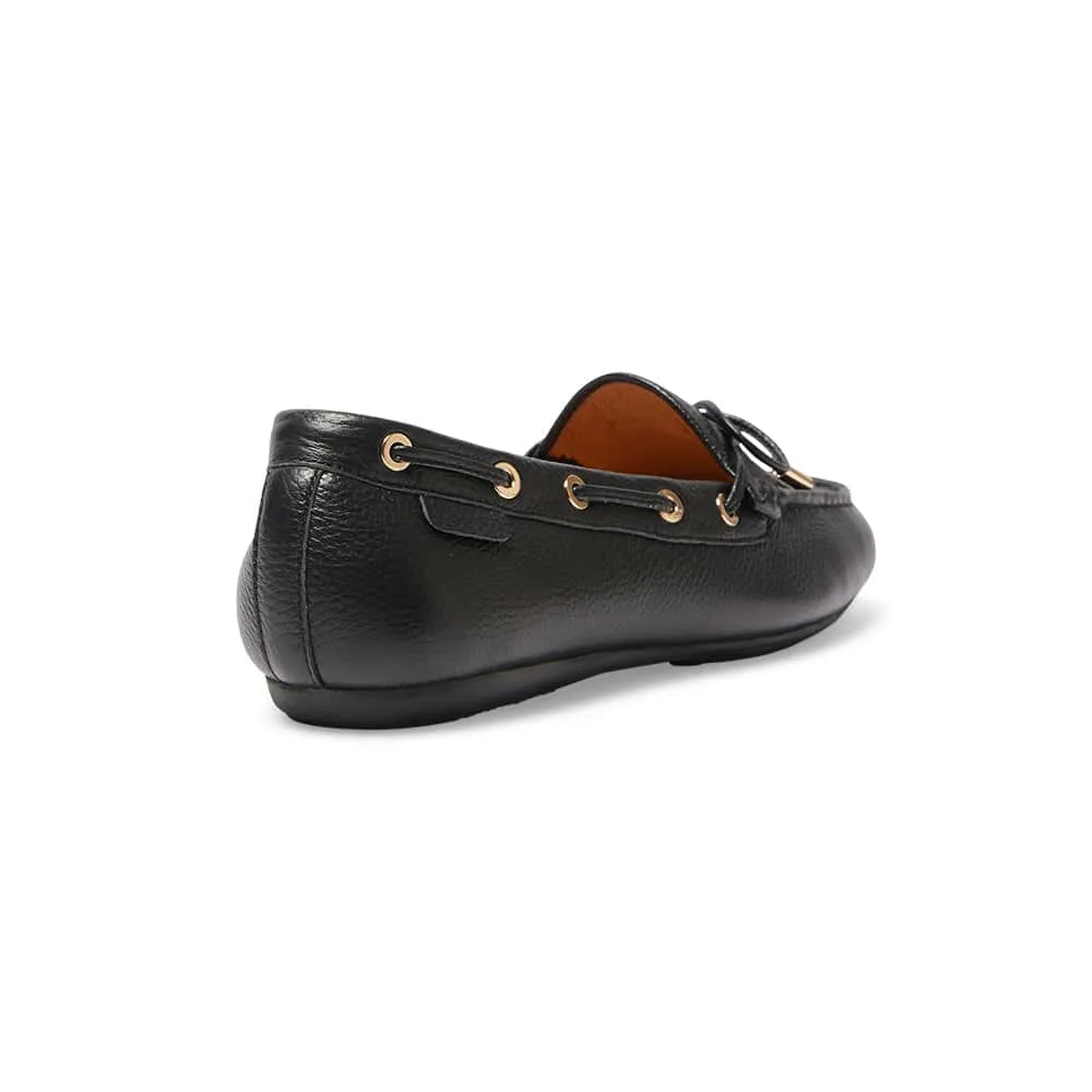 Tango Loafer in Black Leather