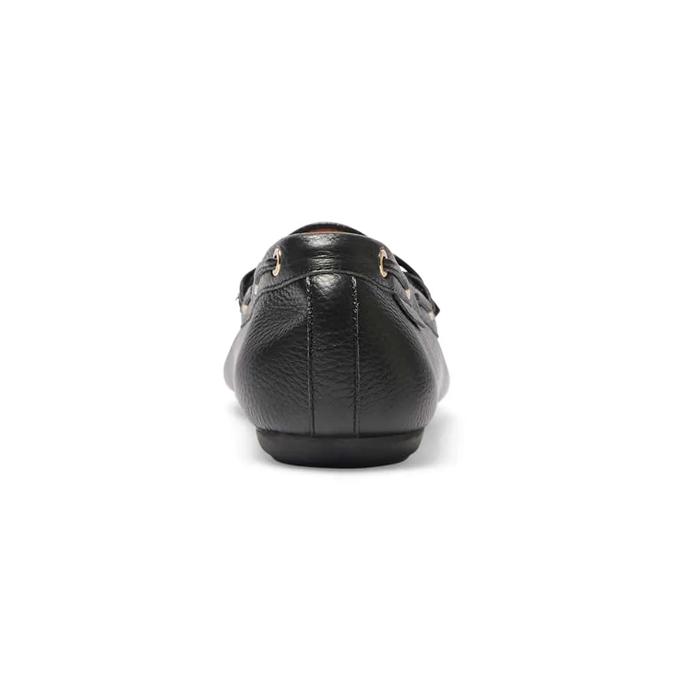 Tango Loafer in Black Leather