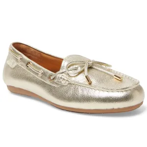 Tango Loafer in Soft Gold Leather