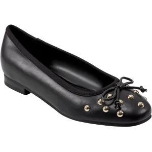 TEMPT Womens Metallic Manmade Ballet Flats