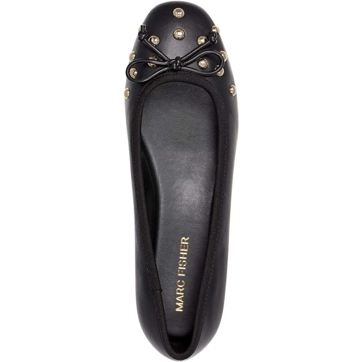 TEMPT Womens Metallic Manmade Ballet Flats