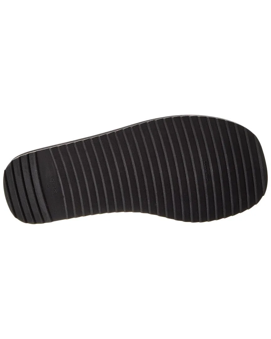 The Row City Leather Flip Flop