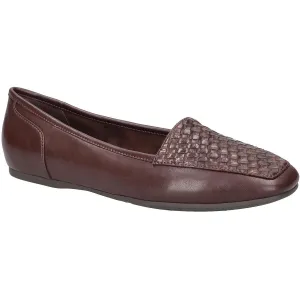 THRILL Womens Cushioned Footbed Faux Leather Loafers