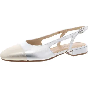 TISHA Womens Pointed toe Slingback Slingbacks