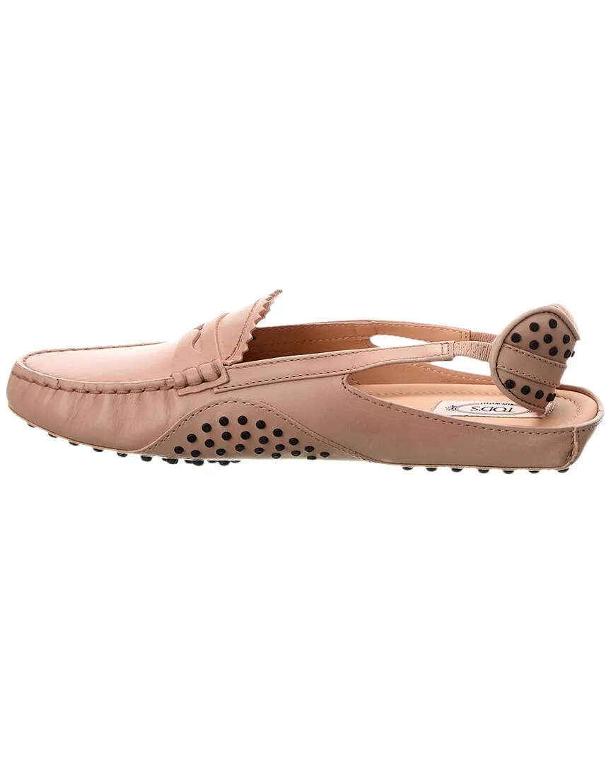 TODs Gommini Leather Flat
