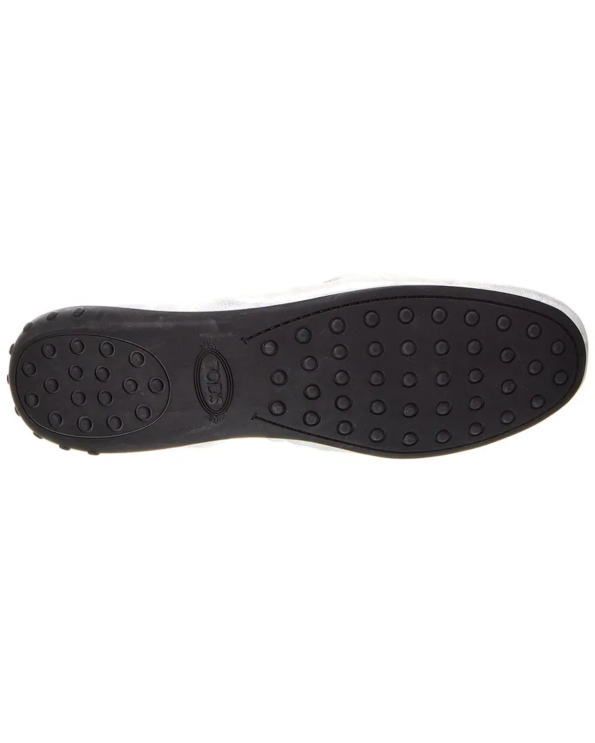 TODs Leather Ballerina Flat