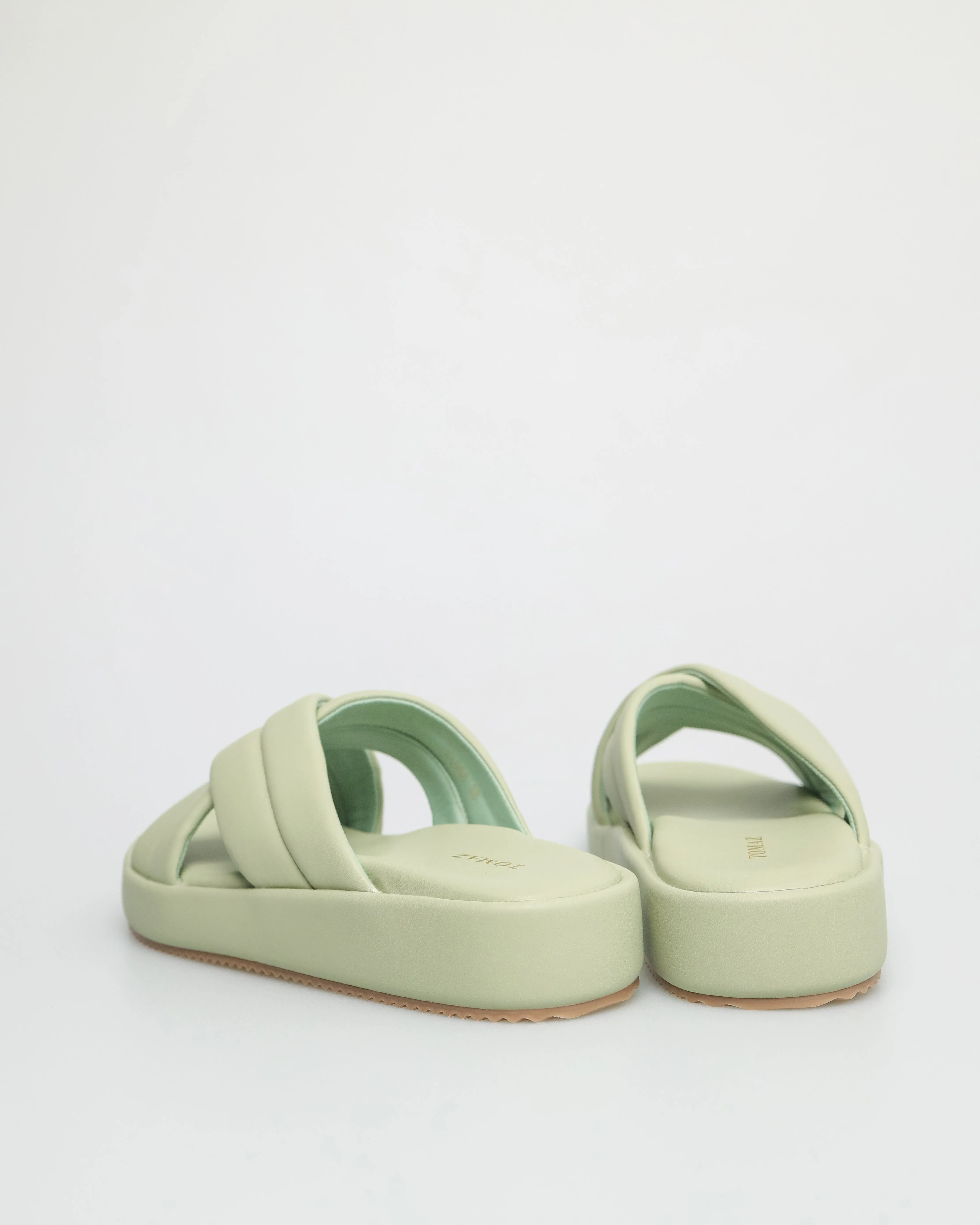Tomaz FL058 Ladies Slide On Sandals